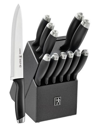  Zwilling Henckels International 单立人不锈钢刀具13件套4.5折 89.99加元限时特卖！