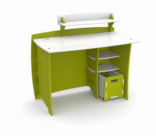  Legare Furniture 儿童绿色拼接式书桌5折 171.67元限时特卖并包邮！