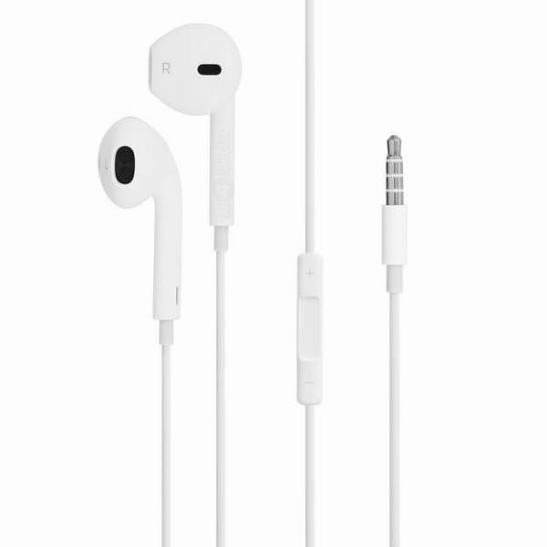  Apple 苹果零售装带线控耳塞4.3折 14.99元特卖！