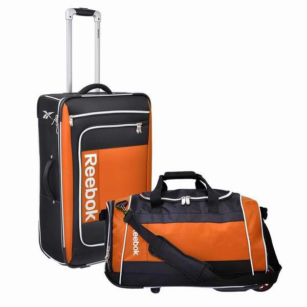  Reebok 26寸时尚拉杆行李箱+21.5寸拉杆/肩背/手提旅行包两件套5折 87.5元限时特卖并包邮！