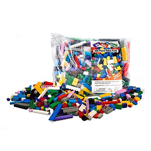  完全兼容Lego！SCS Direct 500pcs 积木超值装7.9折 29.95元限量特卖并包邮！