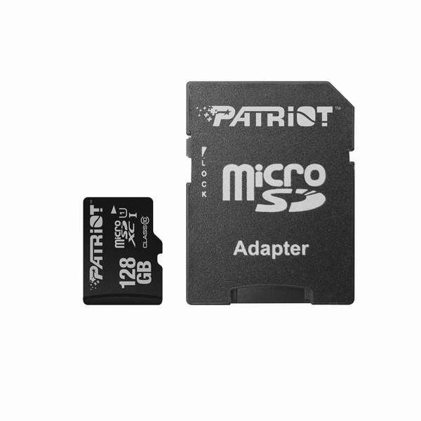  Patriot LX 系列 64GB/128GB Class 10 高速 Micro SDXC 闪存卡，带SD转换器 21.99-42.99元限时特卖！