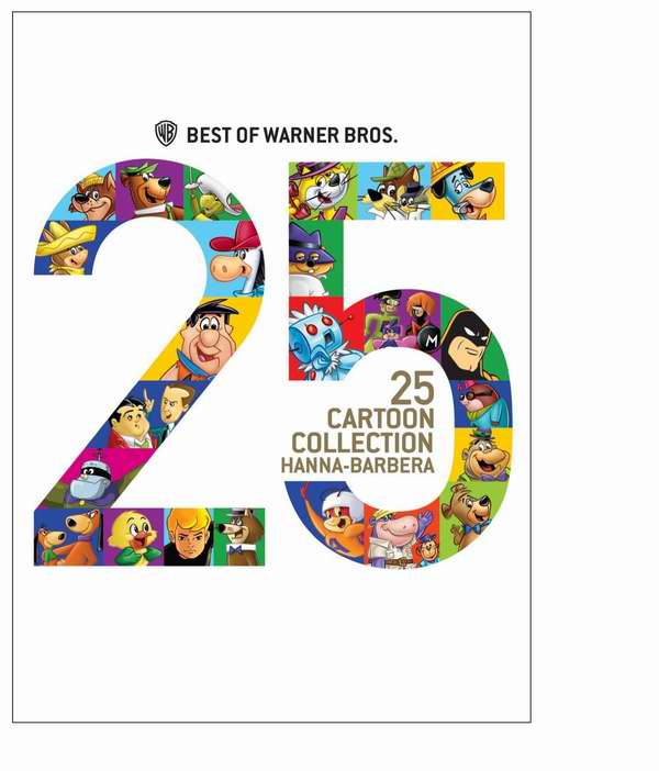 华纳兄弟 Hanna-Barbera 最经典25部动画片DVD合集4.5折 8.99元限时特卖！