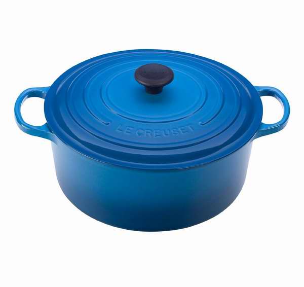  Le Creuset 8.5升经典圆形酷彩珐琅铸铁深烧锅5.7折 377.94元限量特卖并包邮！