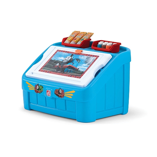  Step 2 Thomas & Friends 二合一玩具收纳箱/小画桌5.4折 48.6元限时特卖！