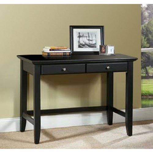  Home Styles 5531-16 Bedford 1.06米黑乌木色带抽屉书桌2.4折 89.56元限时特卖并包邮！