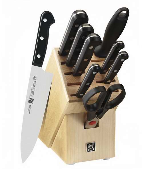  Zwilling J.A Henckels 双立人 Twin Gourmet 不锈钢刀具10件套4.5折 195.46元限时特卖并包邮！