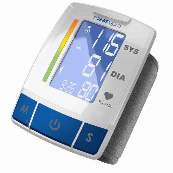  MeasuPro 腕式自动电子血压计3.5折 20.99元限量特卖并包邮！可监测心率不齐！