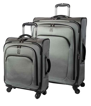  Travelpro Skypro 轻质可扩展4万向轮拉杆行李箱两件套（20.5寸&25寸）1.5折 104.99元清仓并包邮！