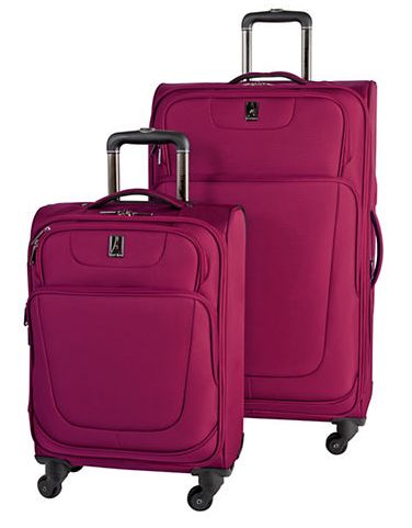  Travelpro Skypro 轻质可扩展4万向轮拉杆行李箱两件套（21寸&30.5寸）1.5折 89.24元清仓！