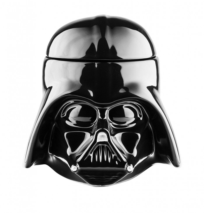  Star Wars Mug 星球大战黑武士头盔3D陶瓷咖啡杯/饮料杯带盖 19.99元限量特卖，原价 34.99元，包邮