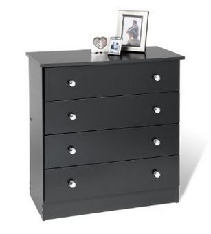  Prepac BBD-3031-4 五层抽柜 94.99元特卖，原价 125元，包邮