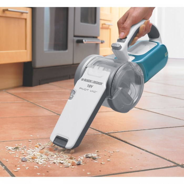  Black＆Decker PHV1810 18伏旋转鸭嘴式无绳手持吸尘器4.3折 55.99元限时特卖并包邮！