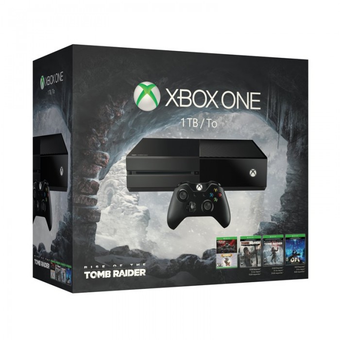  Xbox One 1TB 5 捆绑游戏套装 269.97元特卖，原价 449.95元，包邮