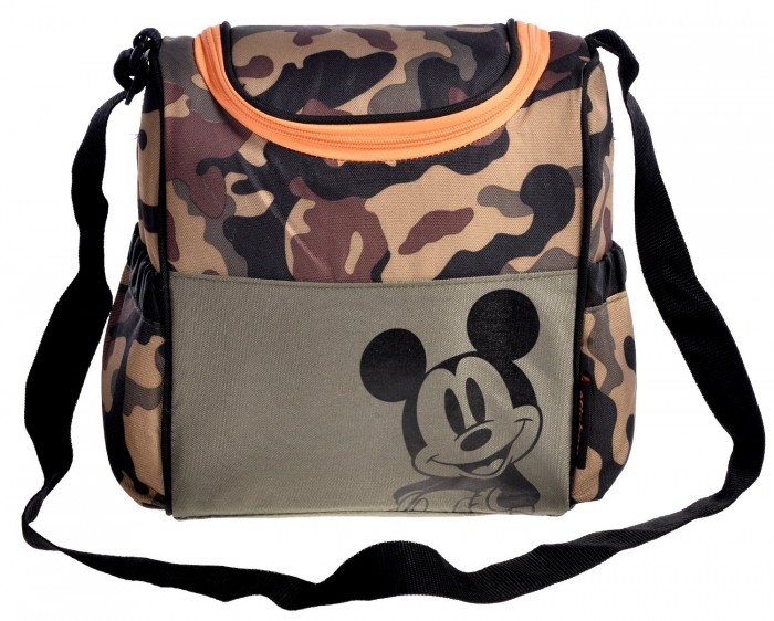  Disney 迪斯尼米老鼠迷彩保鲜单肩包16.09元特卖，原价18.99元