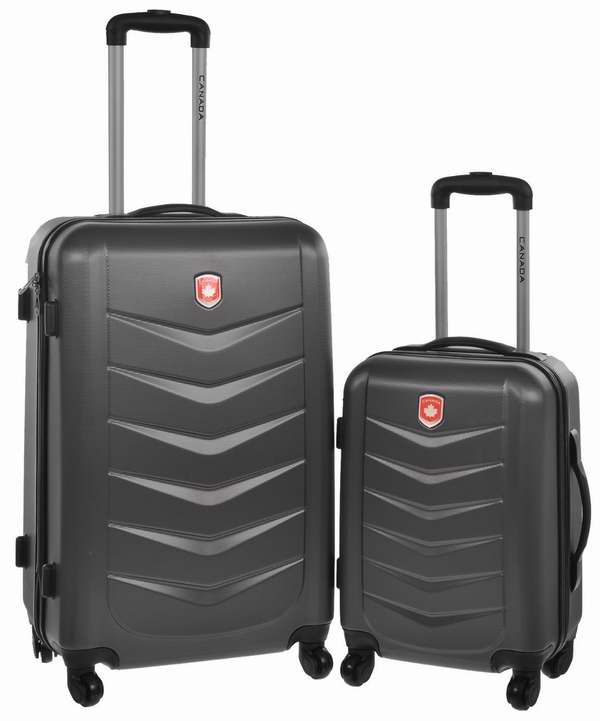  Canada 18寸 & 26寸 轻质硬壳拉杆行李箱两件套8.4折 83.99元限量特卖并包邮！两色可选！
