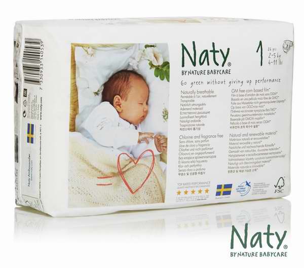  Nature Babycare 全天然环保婴儿尿不湿（Size-1、26x4Count）6.6折 40.19元限时特卖并包邮，额外再立减5元！