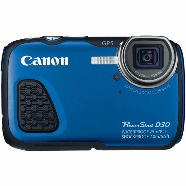  深潜25米还带GPS！Canon 佳能 PowerShot D30 三防数码相机5.8折 229.99元限时特卖并包邮！