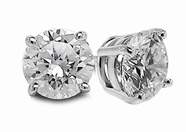  Diamond Studs Forever 0.2克拉钻石14K白金耳钉5.3折 254.15元限量特卖并包邮！