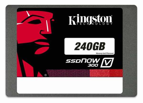  历史最低价！Kingston 金士顿 SSDNow V300 系列 7毫米超薄 SATA 3 2.5英寸240GB固态硬盘79.99元限时特卖并包邮！配备9.5毫米适配器！
