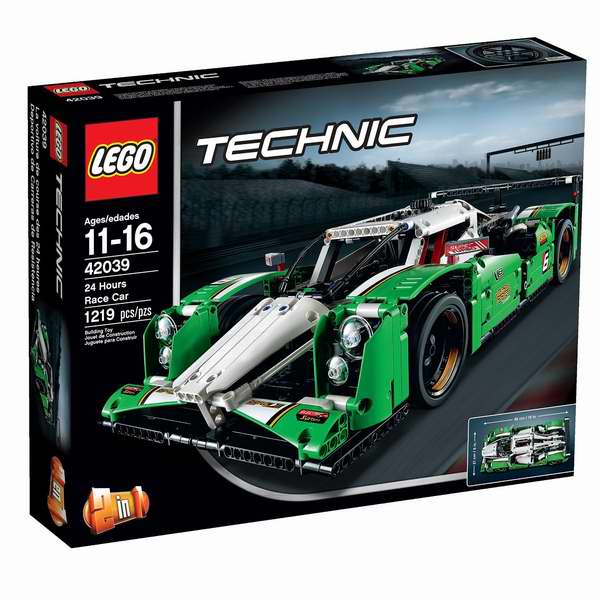  LEGO 乐高 42039 24小时耐力赛车/SUV赛车 二合一积木模型 119.99元包邮！