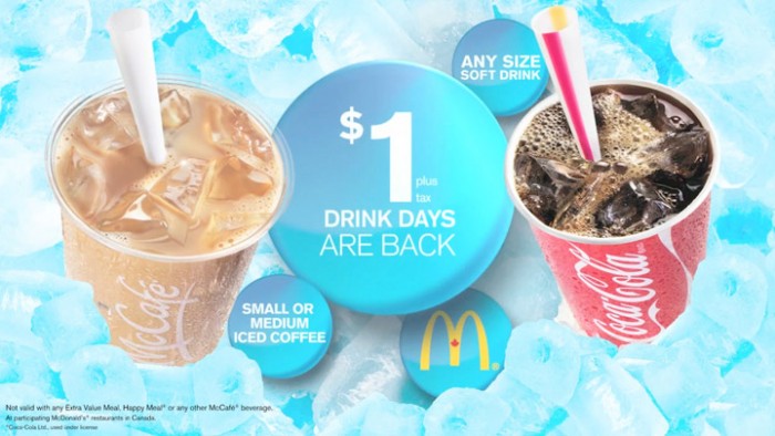  McDonald's 麦当劳 夏日冷饮仅售一元！5月8日起开卖！