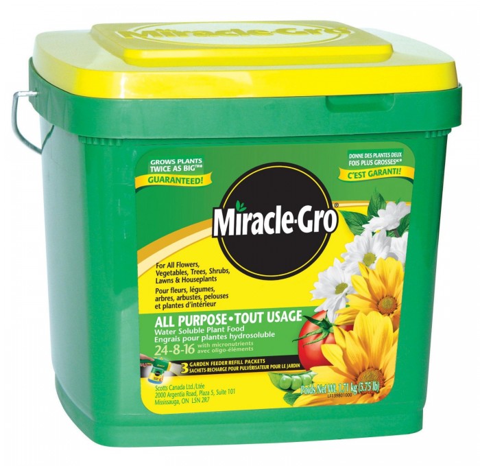  Miracle-Gro 24-8-16水溶性复合肥料10元特卖，原价15.49元