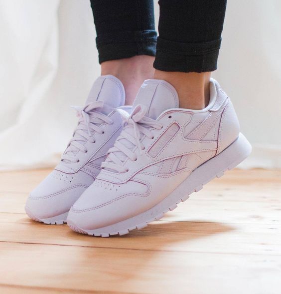 reebok bleu pastel