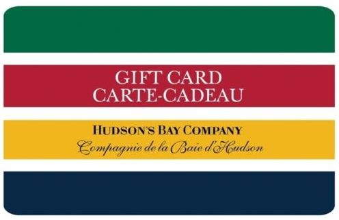  Ebay.ca网店促销，Hudson's Bay 礼品卡满100元立减20元！