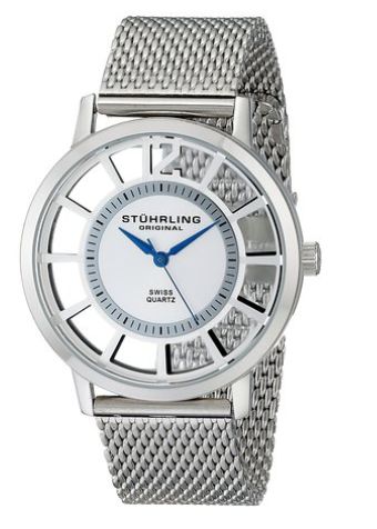 Stuhrling Original 男士 388M.01瑞士石英腕表 68.99元特卖，原价 473.11元，包邮