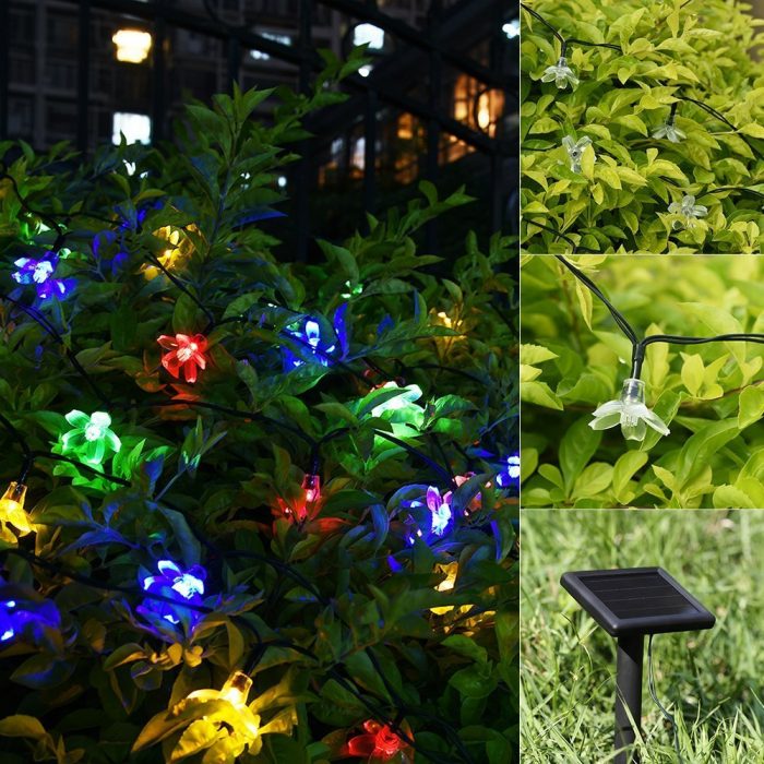  Litom 太阳能户外防水多色LED装饰灯 19.89元限量特卖，原价 24.99元，