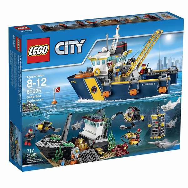  LEGO 乐高城市系列 60095 深海探险勘探船8折 119.97元限时特卖并包邮！