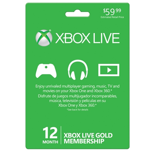  12个月Xbox Live金会员年卡7.7折 45.99元限时特卖！