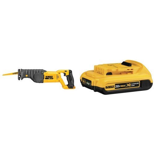  DEWALT 得伟 DCS380B 20伏充电式往复锯 + DCB203 20伏2.0AH锂电套装5折 149.99元限时特卖并包邮！仅限今日！