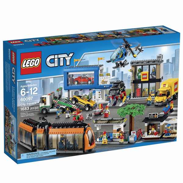  抢！白菜价！LEGO 乐高 60097 城市系列 城市广场积木套装 45.06加元，原价 250加元，包邮