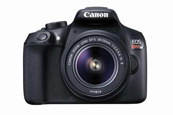  历史新低！Canon 佳能 EOS Rebel T6 单反相机 + EF-S 18-55mm IS II 镜头套装6.1折 399.99加元包邮！