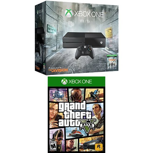  历史最低价，再送39.95元《侠盗猎车手V》游戏！ Xbox One 1TB 家庭娱乐游戏机+《汤姆克兰西：全境封锁》套装399.99元限时特卖并包邮！