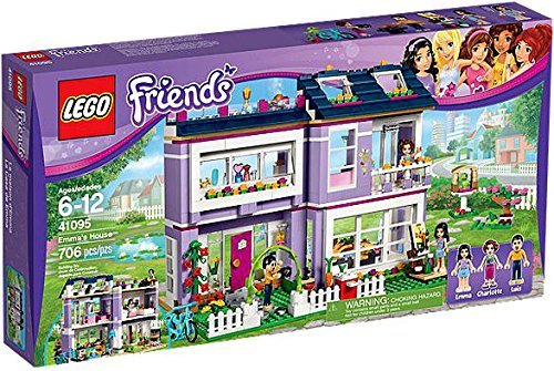  LEGO 乐高 41095 好朋友系列 艾玛的房子积木套装7.8折 70元限时特卖并包邮！