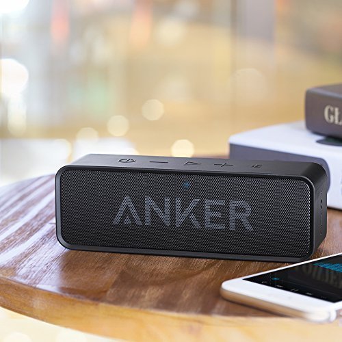  Anker SoundCore 蓝牙4.0超便携无线音箱 39.99加元（原价 49.99加元）！24小时超长续航！