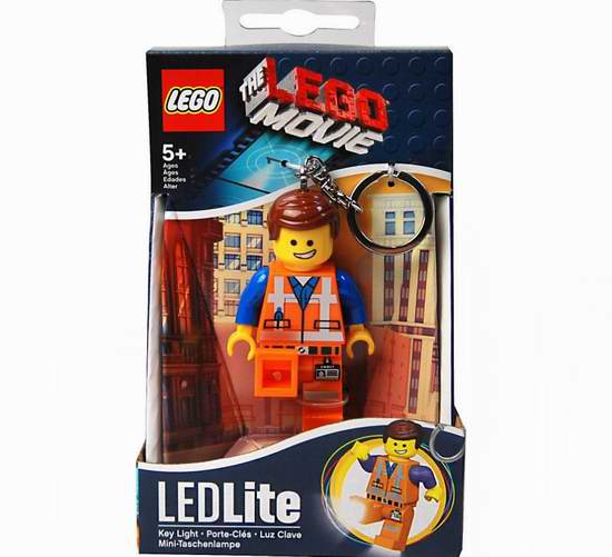  Sears精选3款 LEGO 乐高LED灯系列人偶钥匙圈6.3折 8.19元限时特卖！