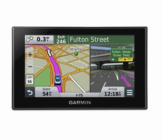  历史新低！Garmin 佳明 Nuvi 2589LMT 5英寸蓝牙车载GPS导航仪5.3折 159.99元限时特卖并包邮！