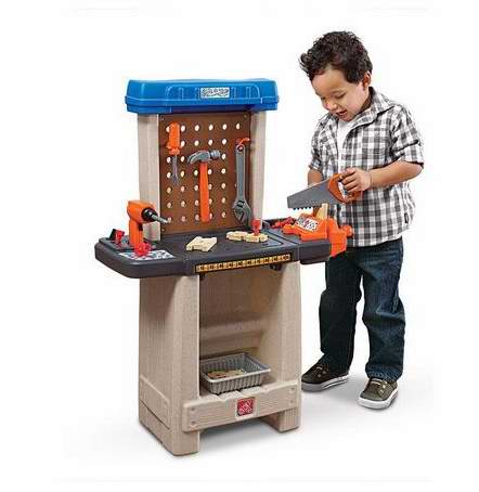  Step 2 Handy Helpers Workbench 儿童工作台玩具套装4.7折 28.35元限时特卖！