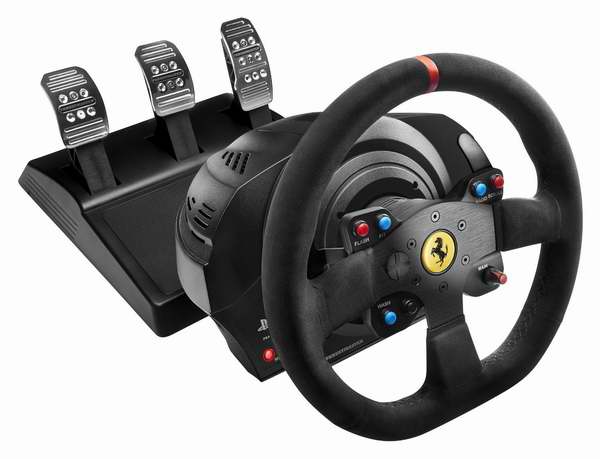  历史最低价！独一无二的竞速体验！Thrustmaster 法拓士 T300 Ferrari RW 游戏方向盘8.3折 499.98元限时特卖并包邮！