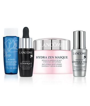  火热抢购！The Bay精选大量 Lancôme 兰蔻 热销美妆产品超值装5.2折起限时抢购，额外立减10-20元！再送价值122元兰蔻夏日美容7件套大礼包！