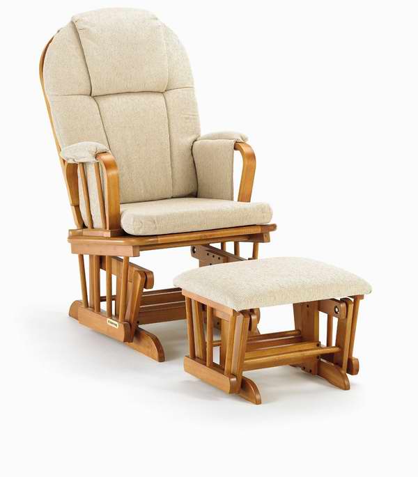  历史最低价！Shermag Glider 舒适软垫躺椅/妈妈椅/哺乳椅+脚踏套装 4.9折 159.76元限时特卖并包邮！
