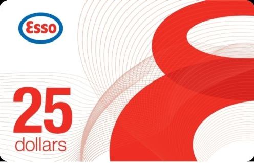  加油卡限时促销！Ebay.ca网店促销， 买 3张 Esso加油卡75元立减20元！