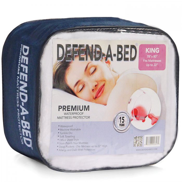  Classic Brands Defend-A-Bed Twin Size 防水防虫床垫保护套 24.99元特卖，原价 39.73元