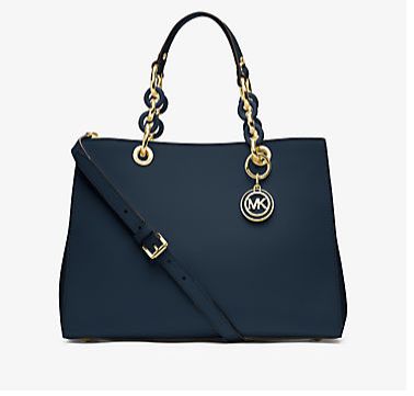  Michael Kors Cynthia 中号手提包/单肩包 5.3折 198.45元特卖，原价 378元，包邮