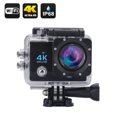  升级版，Ace-Cam 4K 1080P超高清无线凸镜运动相机 84.99元限量特卖，原价 129.99元，包邮