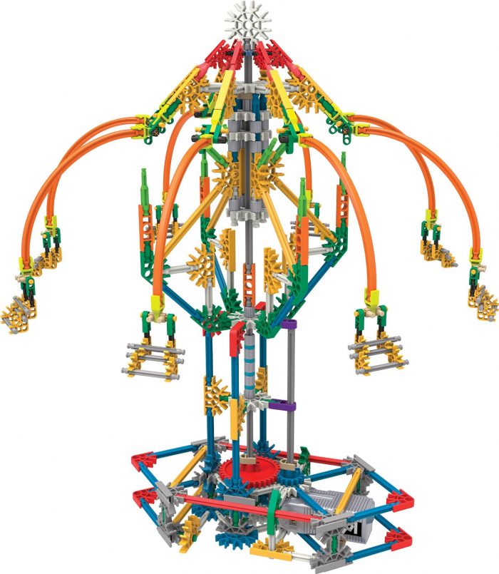  Knex K'NEX 搭建秋千建筑益智玩具 29.99元限量特卖，原价 59.99元